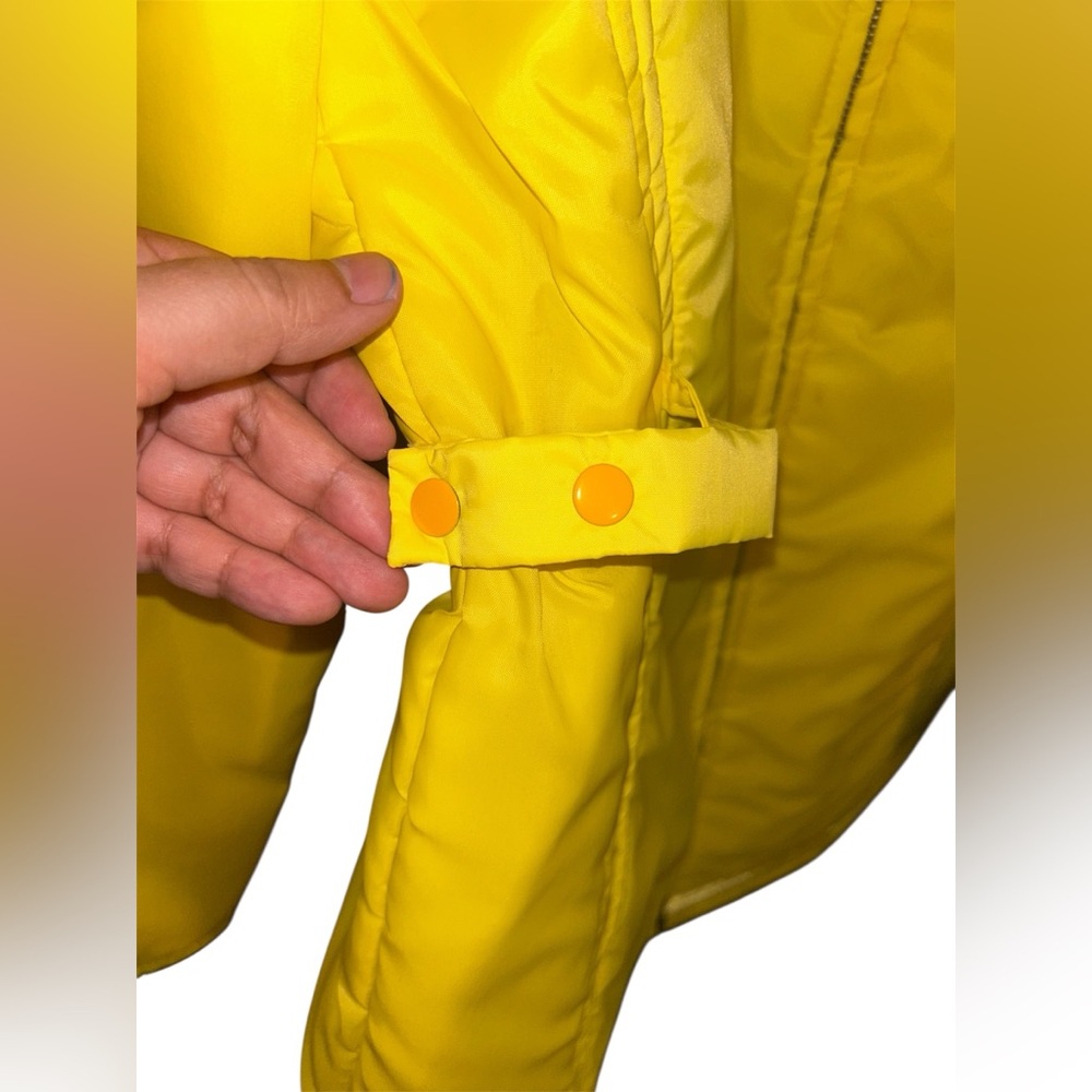Yellow Zip-Up Jacket - Picture 3 of 6